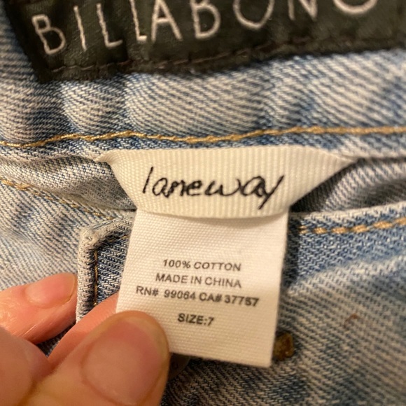 Billabong womens laneway shorts size 7 - Picture 7 of 9